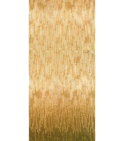Pvc elegant panel golden rain